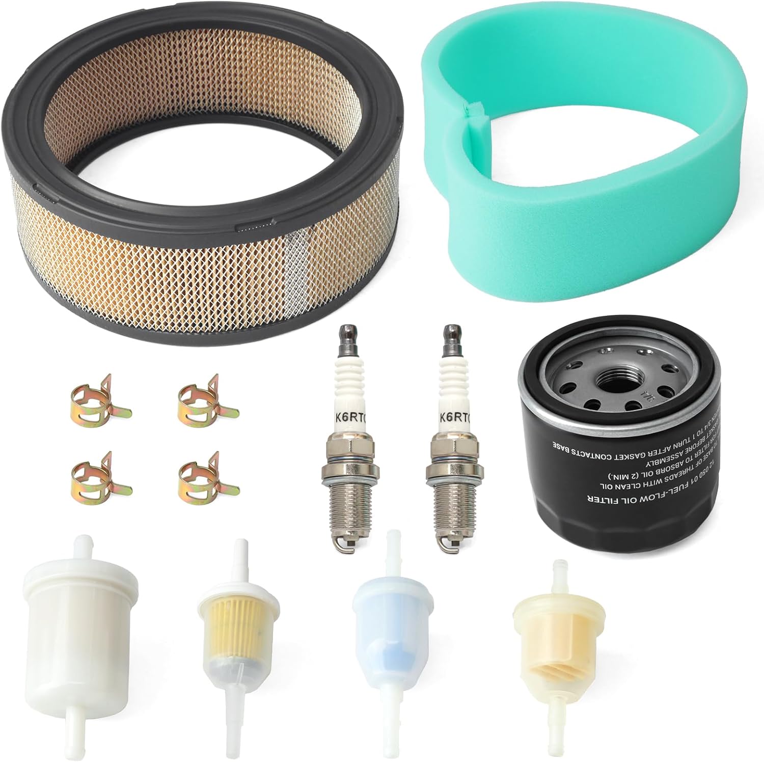 YUXIVCNE 180096 Tune-Up Kit Compatible with Kohler CH18/CH20/CH730 Engines Replacement for Bobcat for Trailblazer for Legend Welders Generators Maintenance Kit Repalces 066698 067272 067273 215984