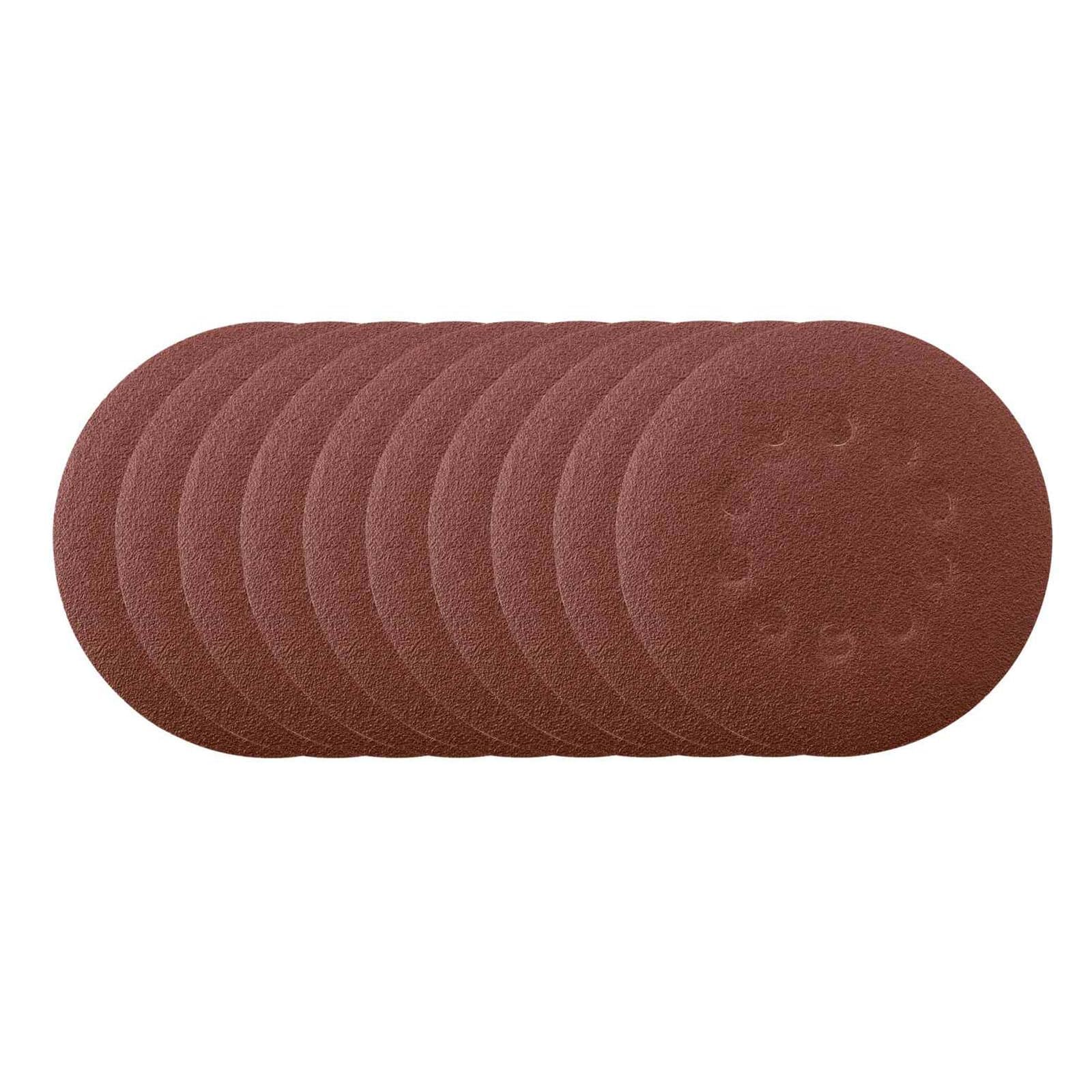 Scheppach Colour 5903802702 Accessory For Sander/Sandpaper Set Suitable For Ds210 Dry Sander Round Grit 100 Diameter 215 Mm