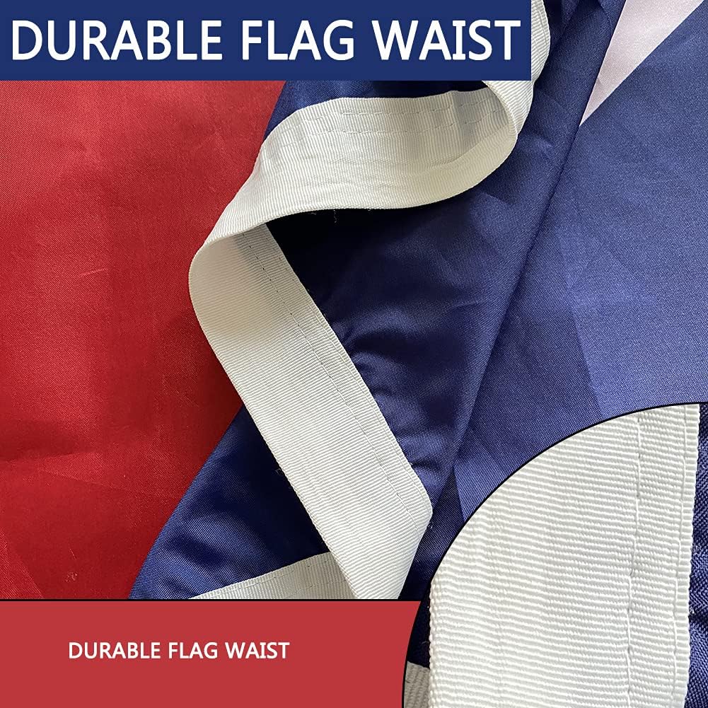 Texas State Flag 2x3 Double Sided Outdoor-Heavy Duty 210D polyester Sewn TX Flags Banner with 2 Brass Grommet Weatherproof Fade Resistant Indoor - Image 6