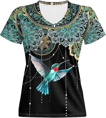 Womens Loose V-Neck Short Sleeve T-Shirt Soft Breathable Slim Fit Casual Blouse Summer Casual Tops for Summer