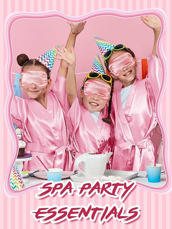 Sintuff 24 Pcs Sleepover Party Supplies for Girls Trendy