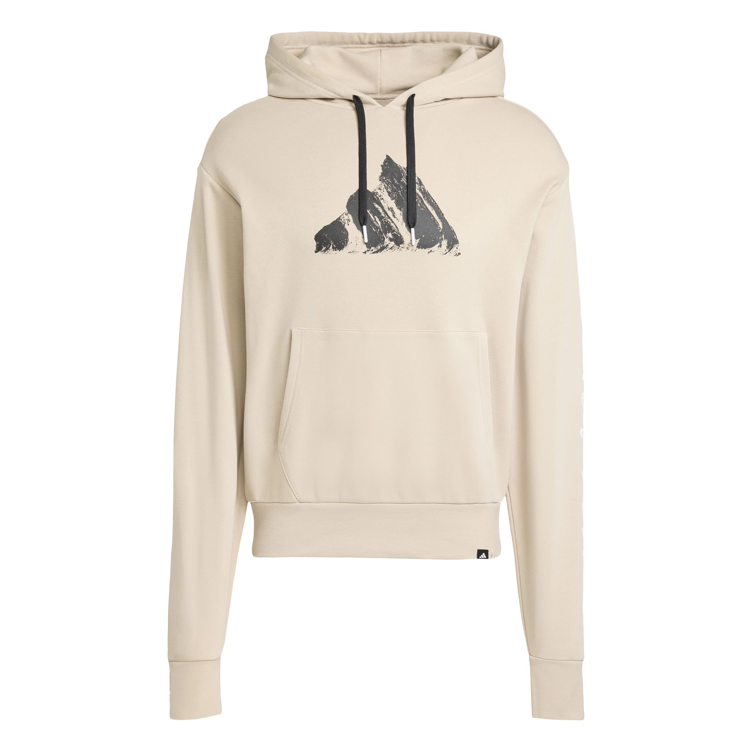 adidas U SNOW HD Grafik Baskılı Kapüşonlu Sweatshirt Üniseks Yetişkin