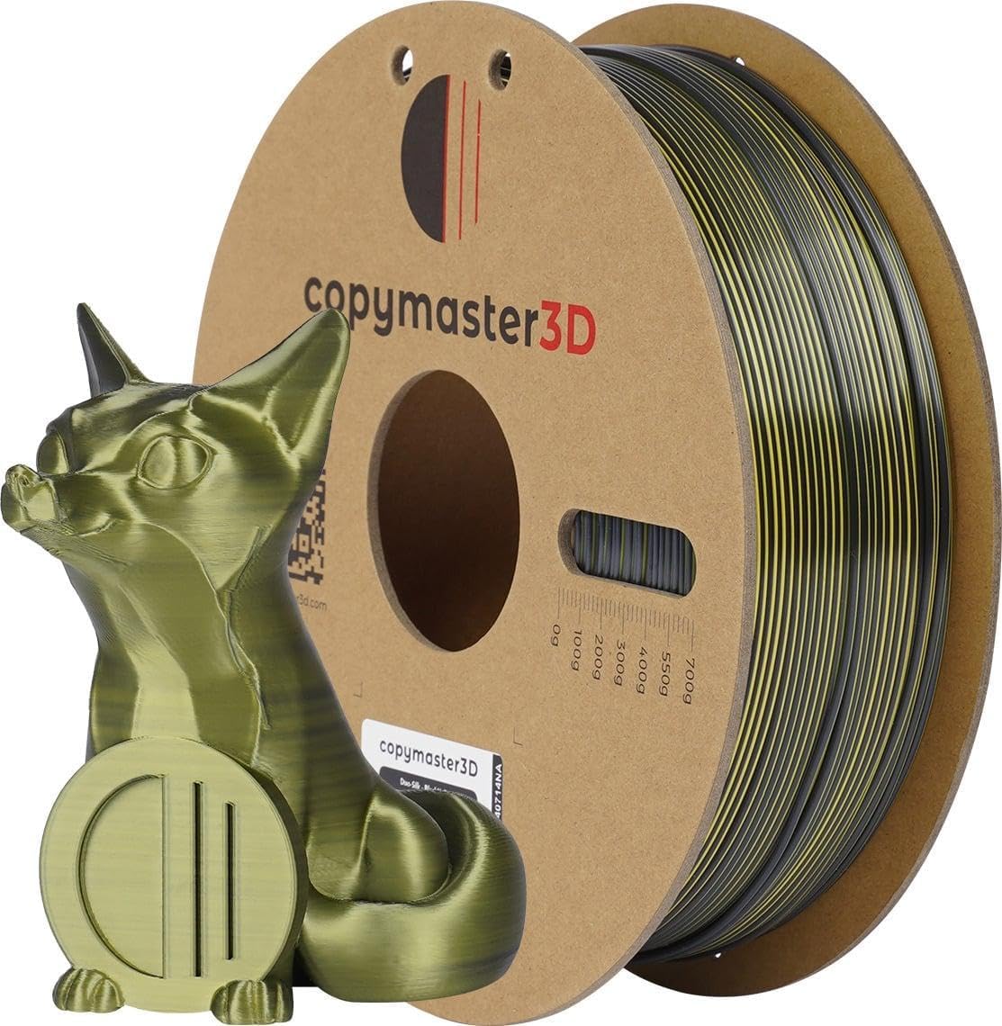 Creality CR-SILK Filament Sarı-Mavi Çift Renk 1.75mm 1kg