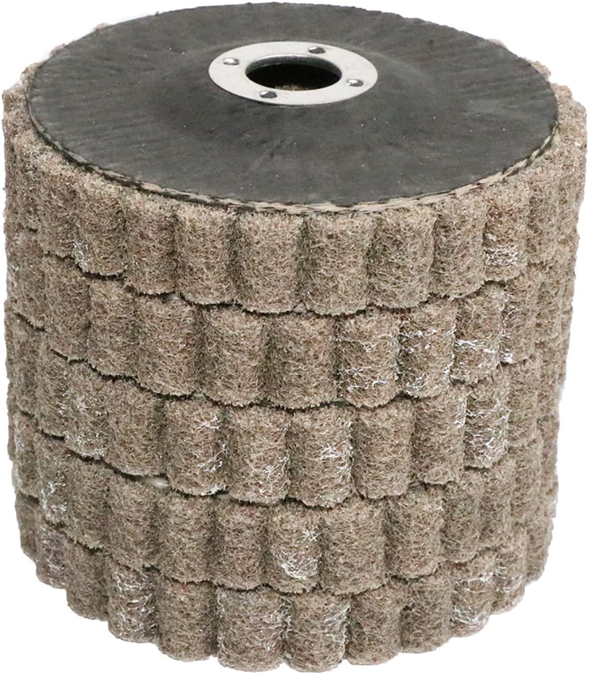 5pc 4"/4.5"/125" Nylon Fiber Flap Polishing Wheel Disc 180 Grit For Angle Grinder For Wood Metal Buffing,5pc Grit 120