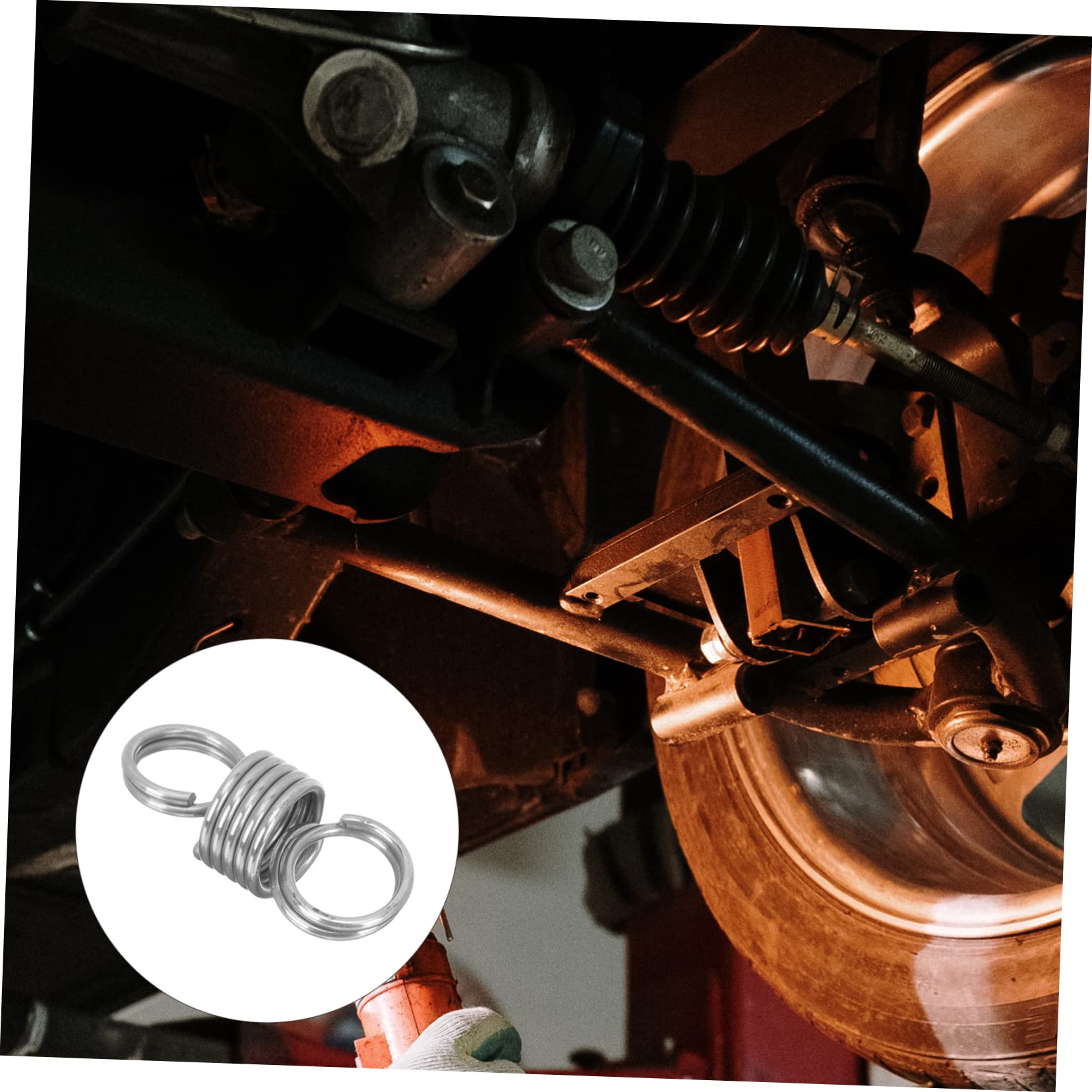 Ciieeo Stainless Steel Spring Replacement Tension Spring for Home Repair Steel Spring for Repair