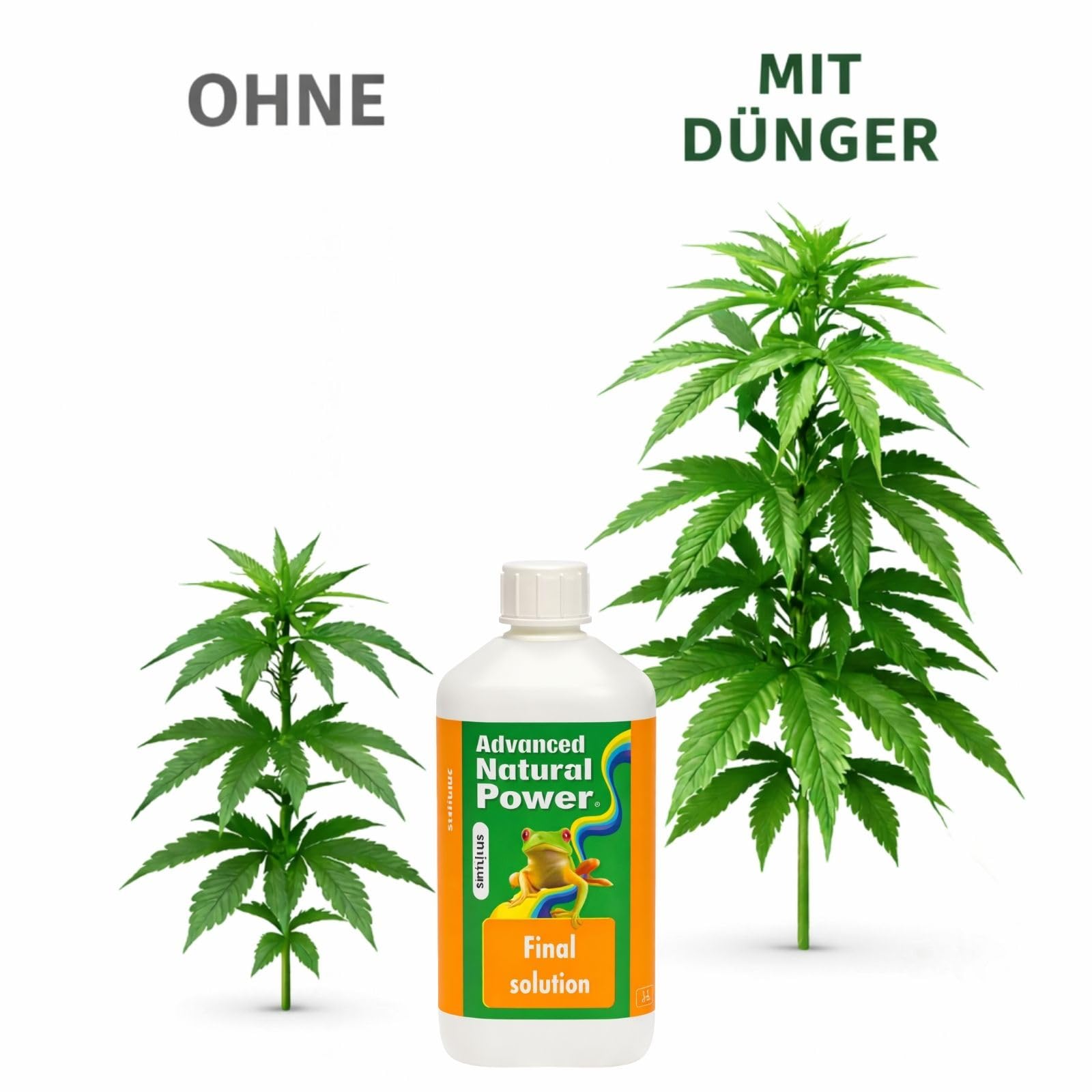 Weedness Advanced Hydroponics Final Solution 1 Liter - Grow Anbau Indoor Dünger Substrat Reiniger Erde Flüssigdünger Organischer Dünger Bio