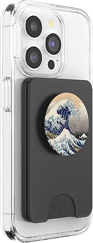 Miniatura 10 de Japanese Culture Japan The Great Wave Off Kanagawa PopSockets - Soporte para teléfonos y tabletas, Negro