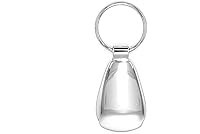 Vista 2 de Honda Au-TOMOTIVE - Llavero con forma de lágrima, color dorado (Azul)