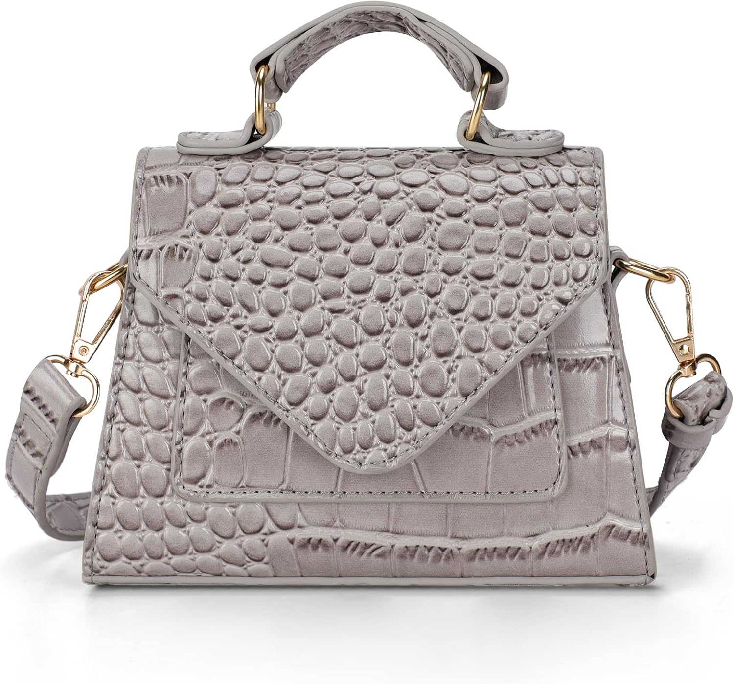 Womens Trendy Mini Designer Crossbody Bags Top Handle Clutch Handbag Cute Shoulder Purse