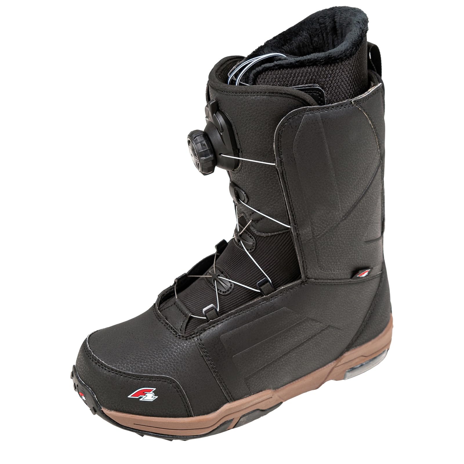 F2 Herren Snowboard Softboots-Eliminator Dual TGF Größe wählbar Schwarz