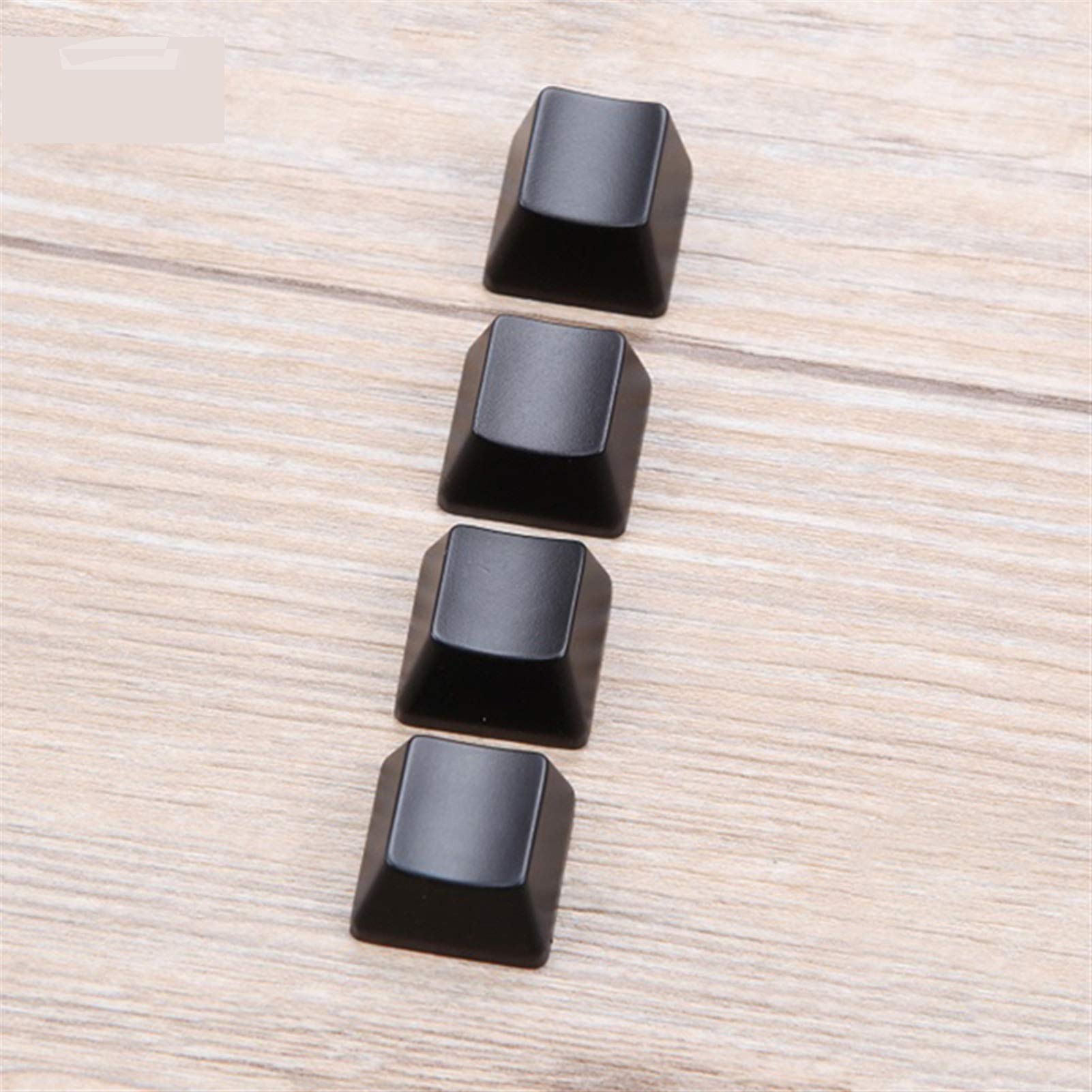 Keycaps 4PCS ABS رسالة اللون الأسود الخلفية ازرار التبديل الألعاب الميكانيكية لوحة المفاتيح قبعات R1 R2 R3 R4 خروج F منطقة مفتاح (Axis Body : OEM profile, Color : R4)