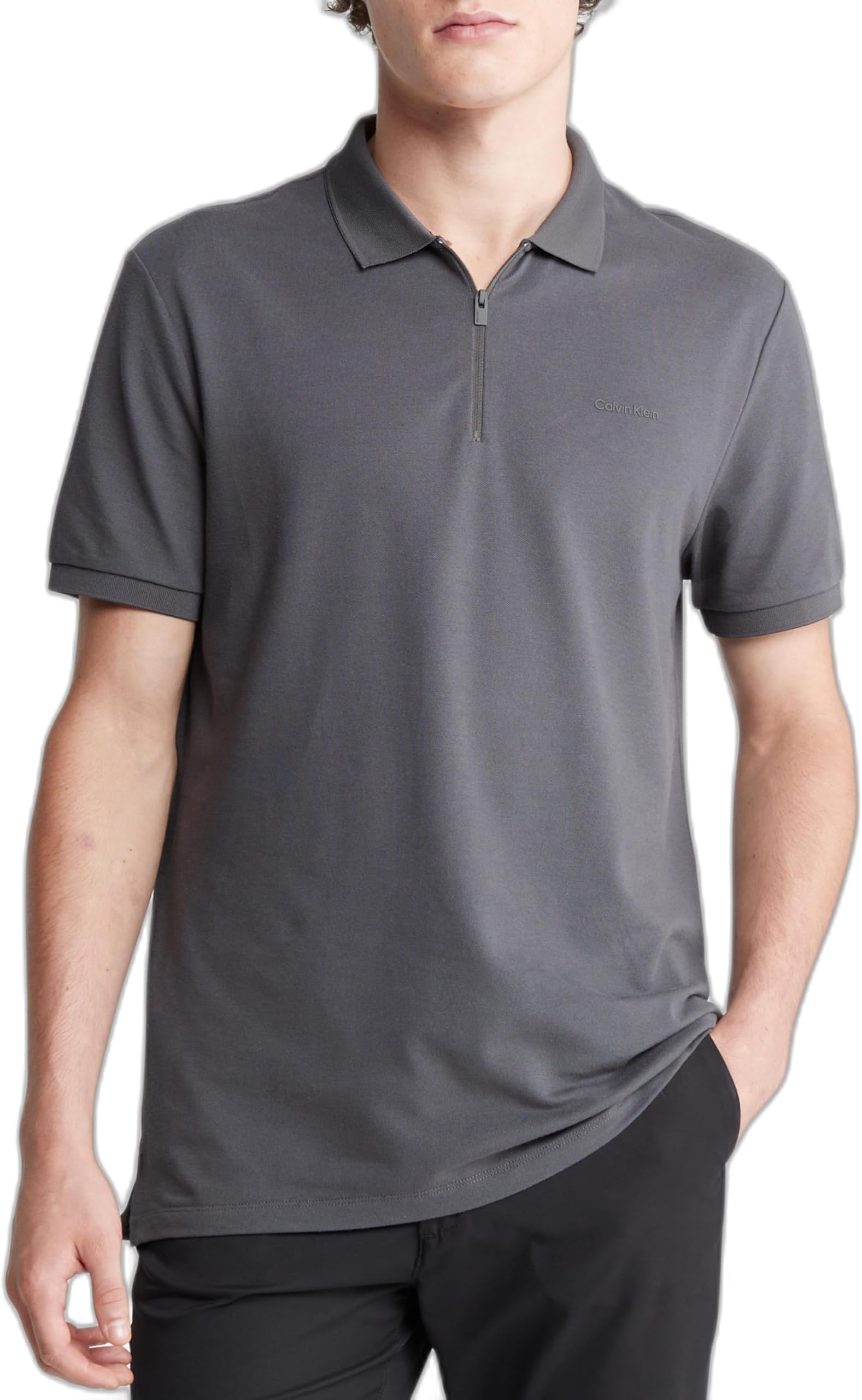 Solid Regular Fit Cotton Polo T-Shirt