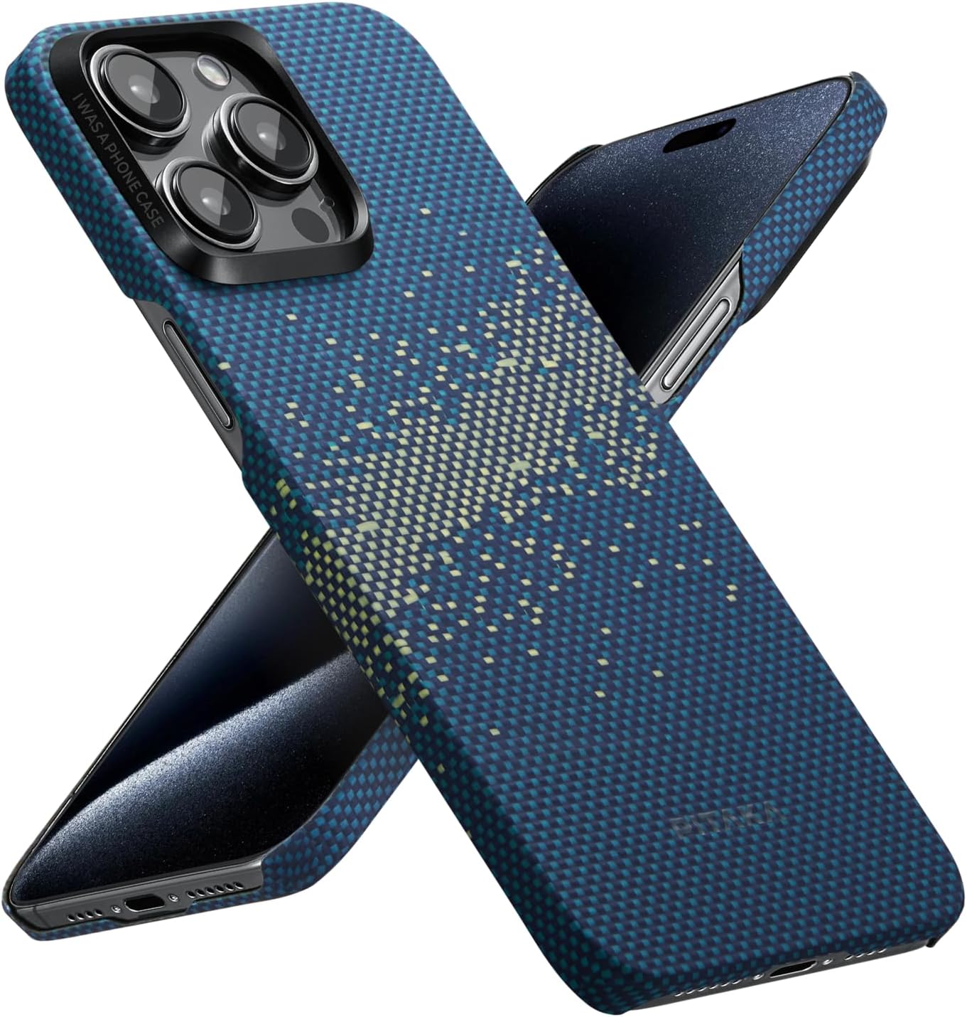 Pitaka StarPeak MagEZ Case 4 - Milky Way Galaxy for iPhone 15 Pro Max, 6.7-inch, Slim & Light, Compatible with MagSafe, 1500D Aramid Fiber