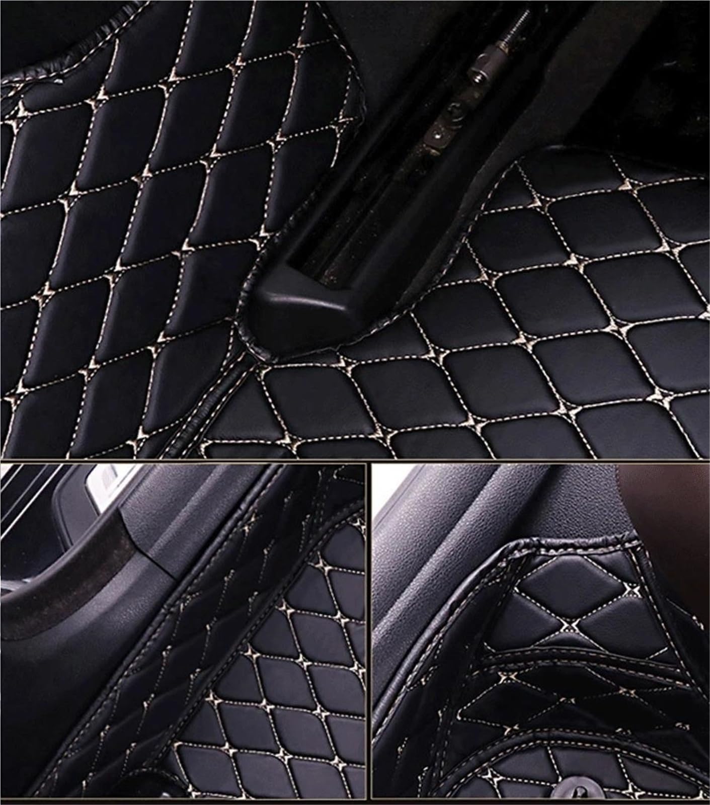 Alfombrillas De Coche para Dacia para Sandero III DJF 2020 2021 2022 Alfombrillas Antideslizantes para Todo Tipo De Clima Alfombrillas Antideslizantes(Azul 2,Conducción a la Derecha)