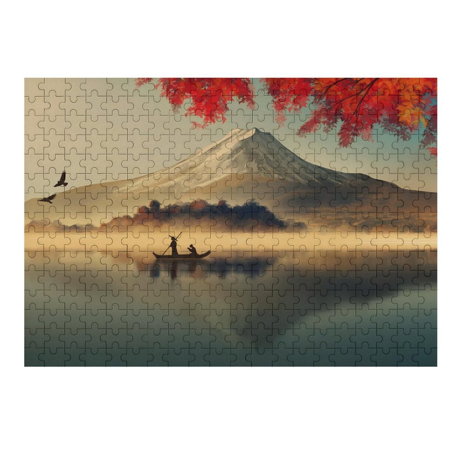 Jigsaw Puzzles 1000pcs(38x26cm) for Adults Japan Landscape Fuji Jigsaws for Adults Hands-on Game Difficult Hard Gifts for Friends And Family 1000pcs(38x26cm)