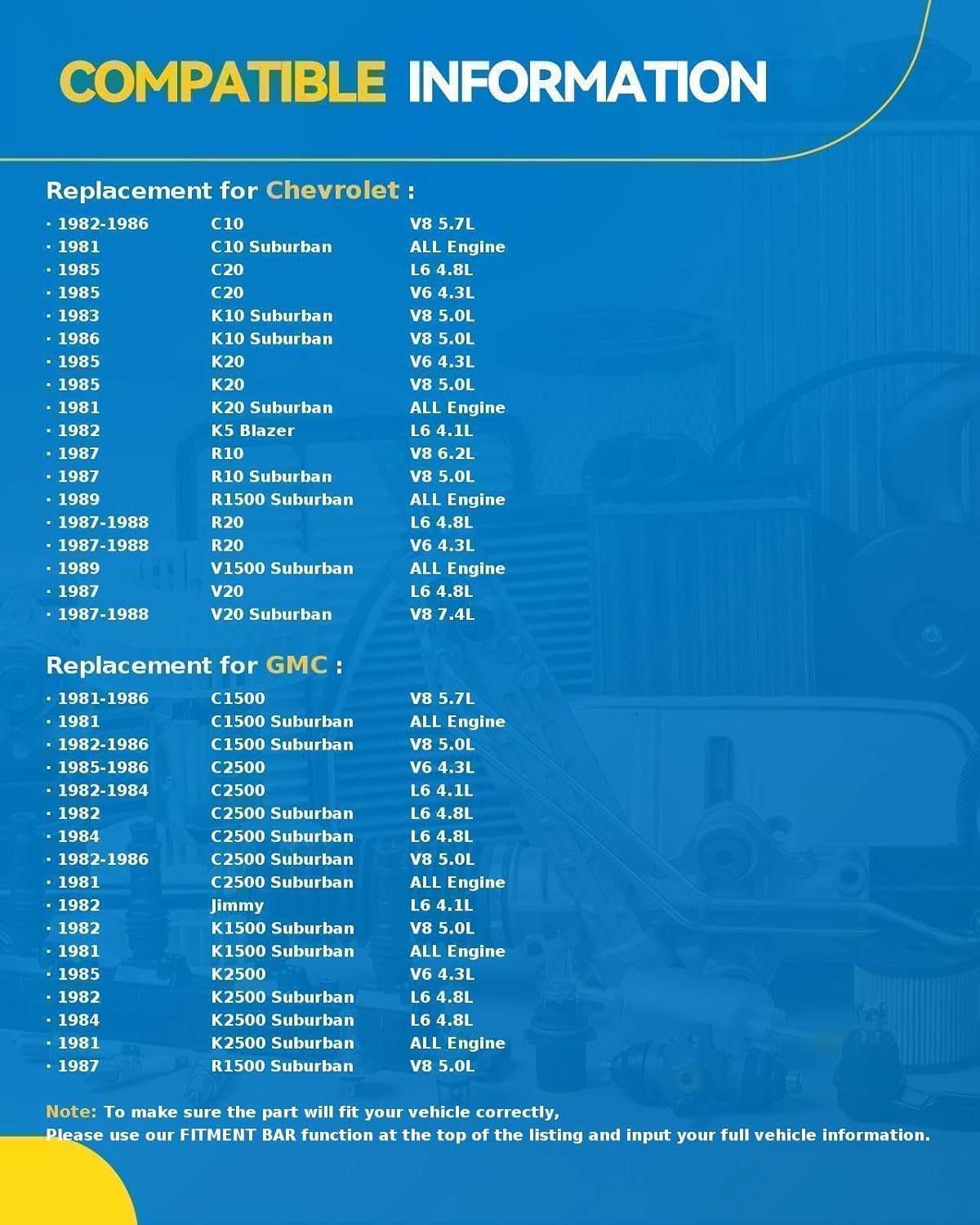 PHILTOP M39413 Brake Master Cylinder Assembly Replacement for Chevrolet C10 1981-1986, K10 1981-1986, GMC C1500 1981-1986, Chevrolet K20 1981-1986, Chevrolet R10 1987, Chevrolet Blazer 1987-1991