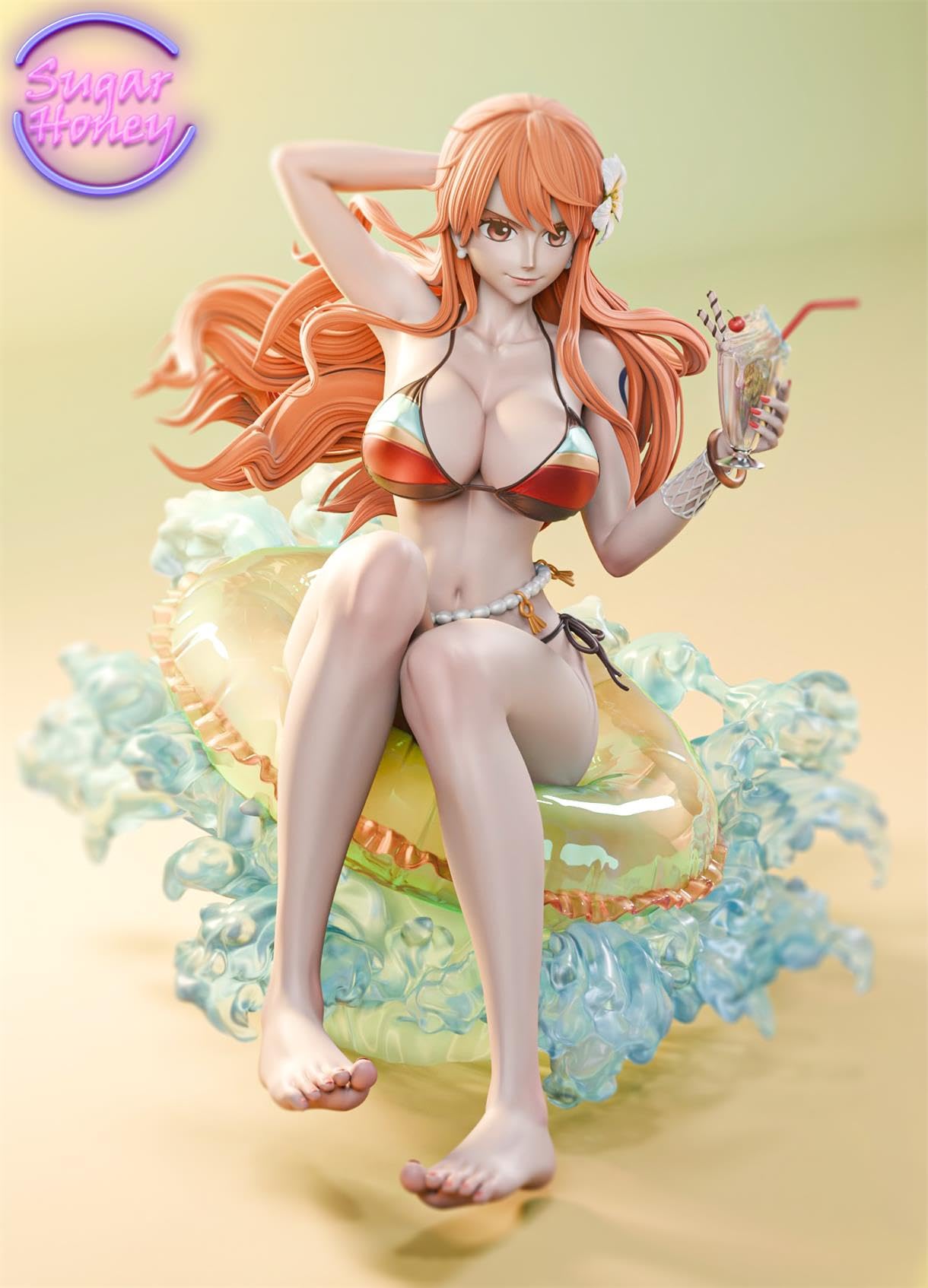 ONE PIECE ナミ 1/6スケール フィギュア ガレージキット Amazon.co.jp: ナミ フィギュア 1/6スケール 塗装済み完成品