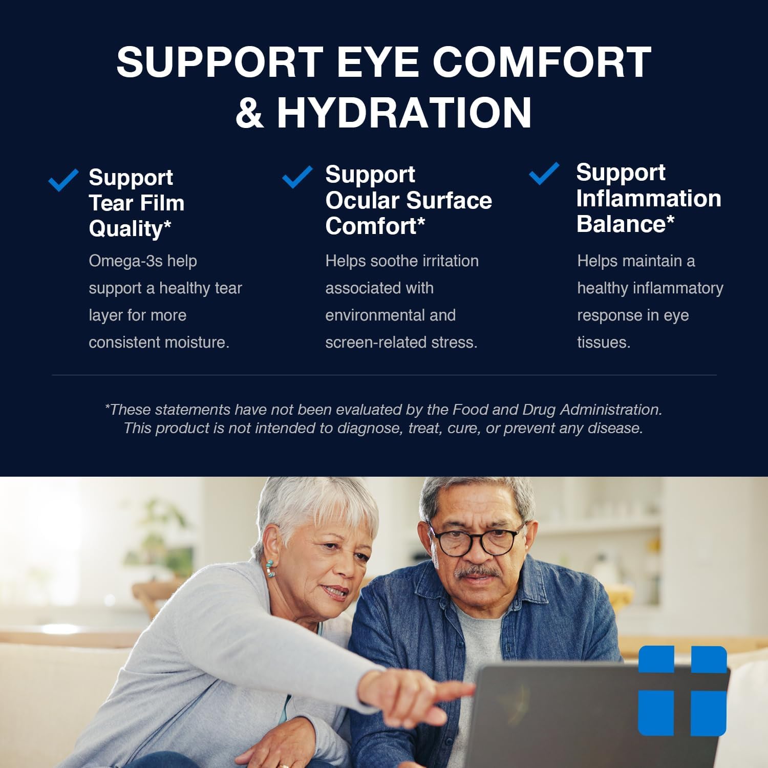 Opti + rTG Omega-3 Supplements | Heart, Immune, Brain and Eye Health Supplements for Adults | Daily Use Omega 3 DHA EPA Capsules | 120 Softgels/ 60 Servings - Image 7