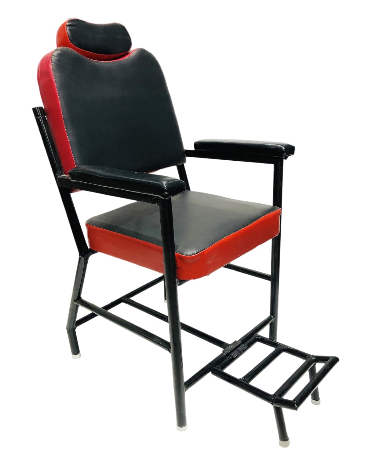 RATISON Beauty Parlor Chair Salon Barber Cutting Beauty Parlor Made of Iron Frame, Without Push Back System and Cushioned ...