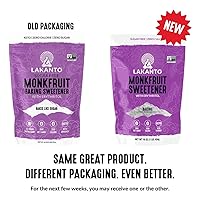 Vista 6 de Lakanto - Edulcorante de fruta del monje, sustituto de azúcar 1:1, keto, sin OGM