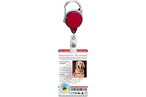 XpressID Emotional Support Animal Custom ESA Dog ID Card With Customer Service...