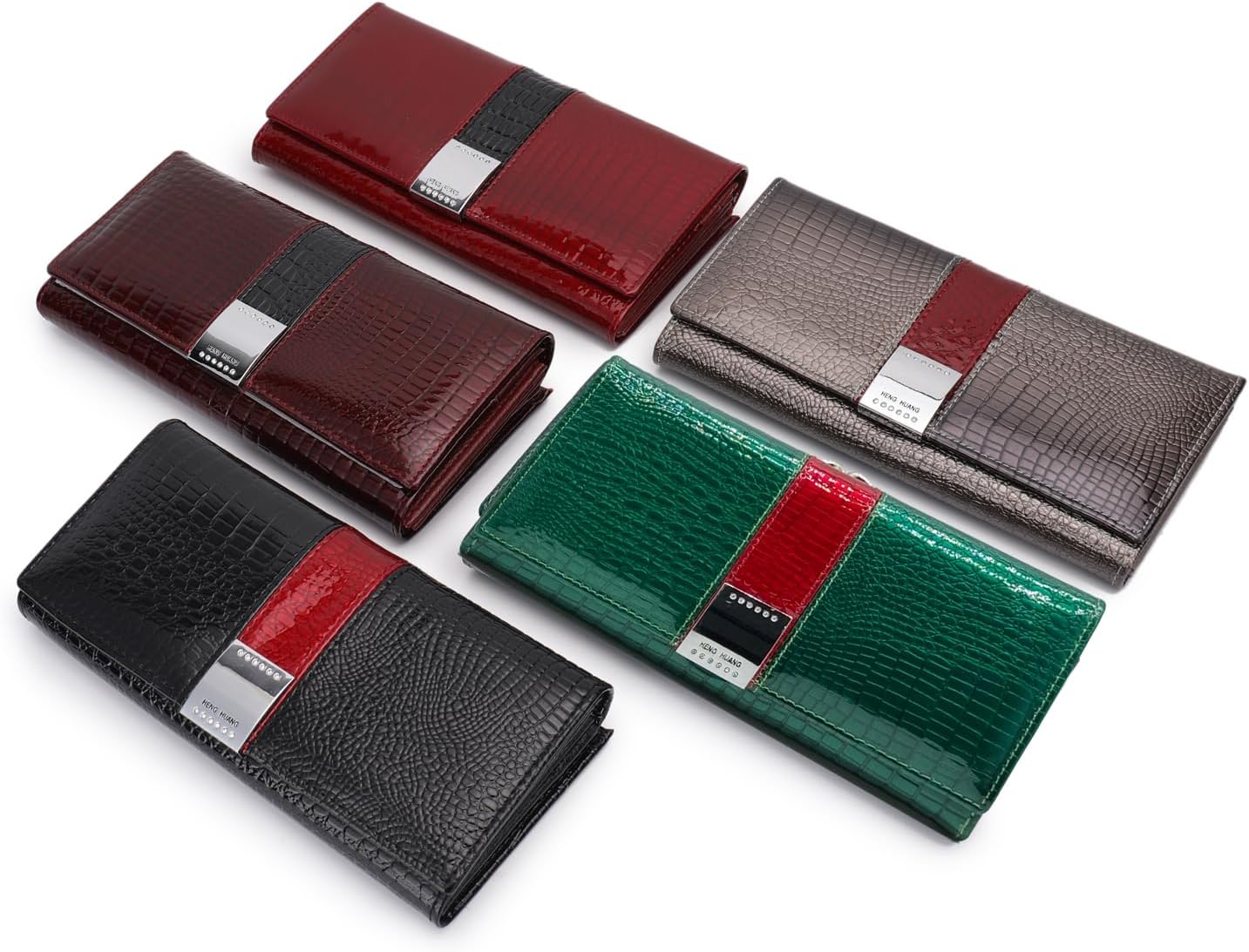 Women's Wallet Long Leather Purse Credit Card Ladies Casual Wallet Fashion Clutch - Image 8