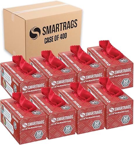 Miniatura 1 de Arkwright Smart Rags a granel en caja  Paños sin pelusa trapos de microfibra reutilizables para limpieza polvo en casa oficina tiendas de
