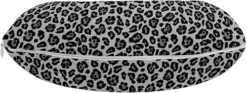 Miniatura 178 de Lunarable Teal Travel Pillow Neck Rest, Aquatic Fauna Theme Hand Drawn Style Various Starfish in Blue Shades, Memory Foam Traveling Accessory for