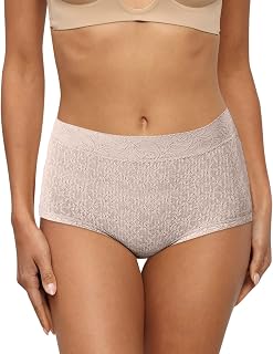 Bonprix - Ropa interior de encaje para mujer, sexy, cómoda, de cintura alta, ropa interior grande