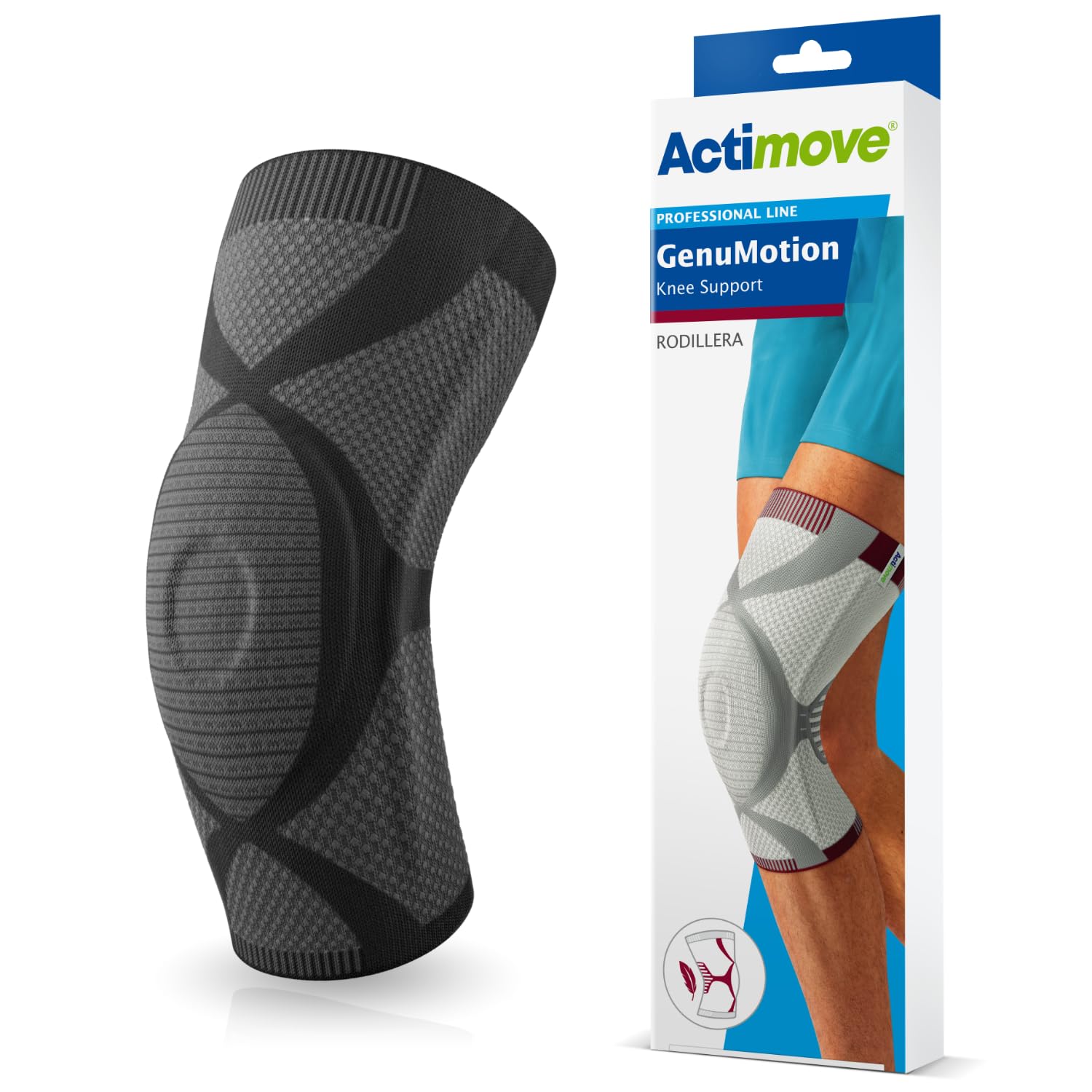 Actimove GenuMotion Knee Support Small White