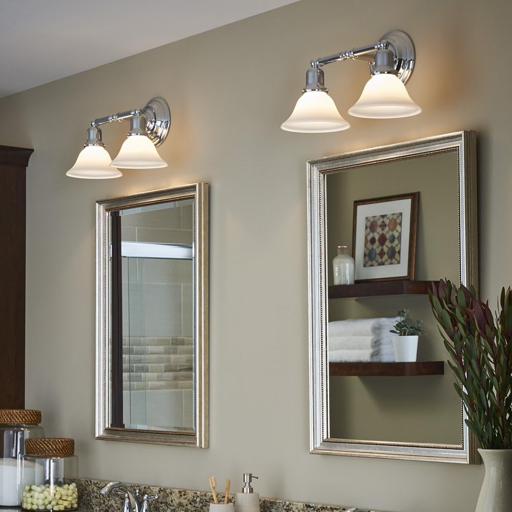 Authentic Crazy Deals Sea Gull Lighting 44061-05 Sussex Wall/Bath Vanity Style Fixture, Two - Light, Chrome Best Deal Cheap π Sea Gull Lighting 44061-05 Sussex Wall/Bath Vanity Style Fixture, Two - Light, Chrome