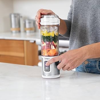 Ninja Blast Max 20oz ブレンダー Ninja Blast, Przenośny blender, 530 ml, ze szczelną pokrywą