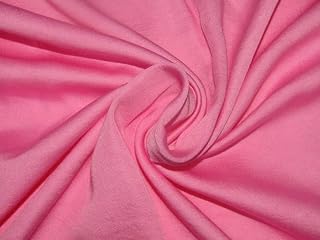 50 yardas de tela teñible 100% satén de bambú de 120 pulgadas de ancho [disponible en todos los colores] rosa claro 60 pulgadas