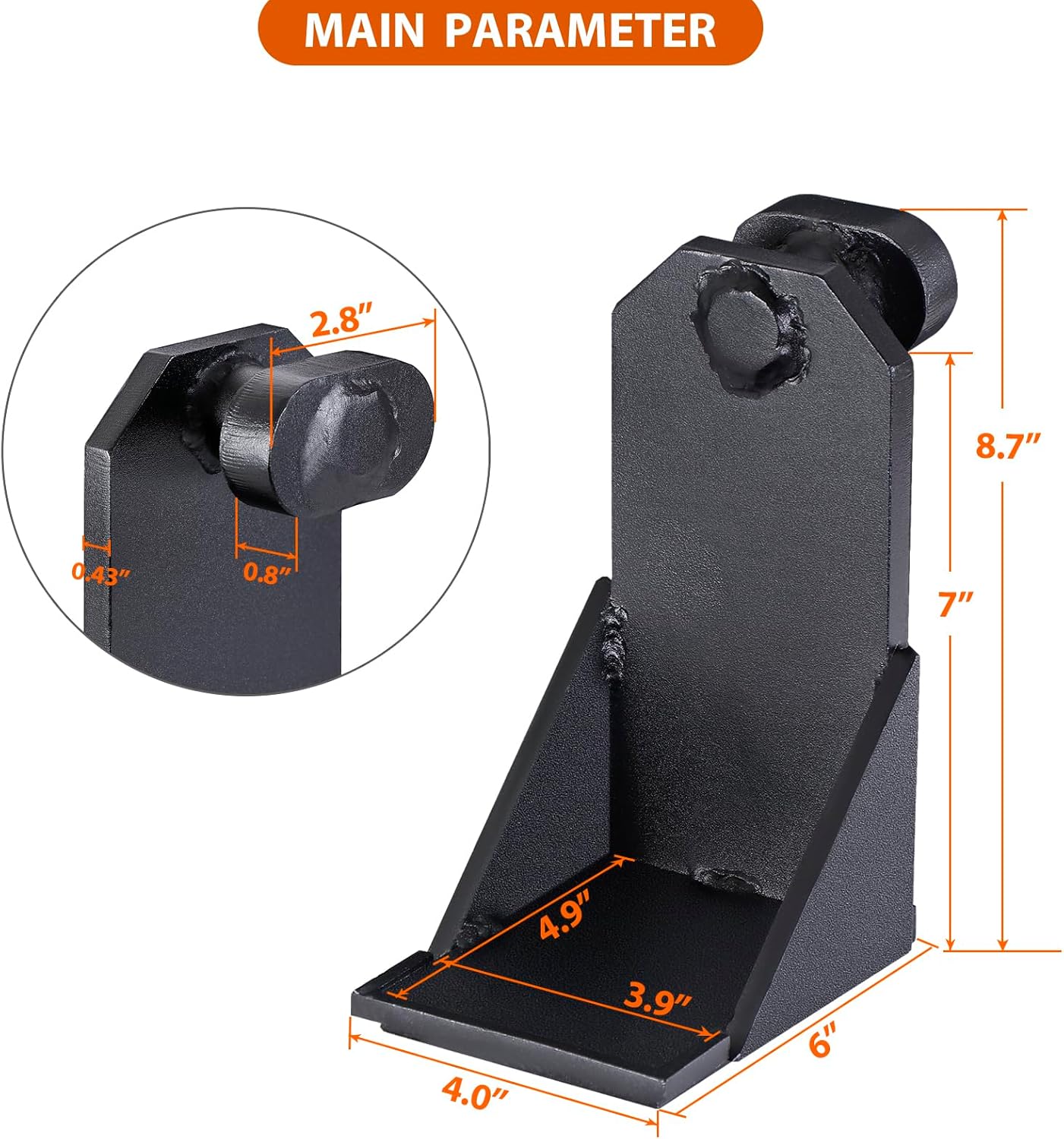 Shipping Container Jack Lug - 2 Pack, Heavy Duty Shipping Container Jack Lug Leveler for Shipping Industry, Logistics, Warehouse Management