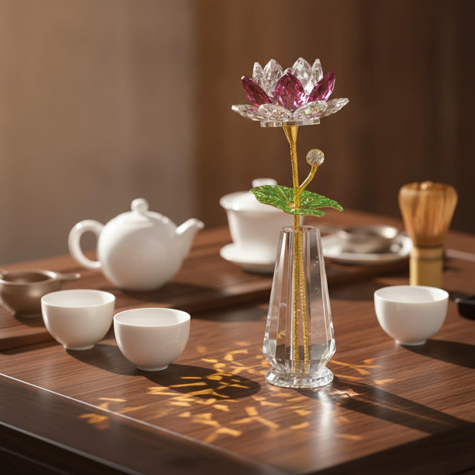 Colcolo Ornamental | Brillante, Figura, Reflectante, para Recibidor, Coleccionis,