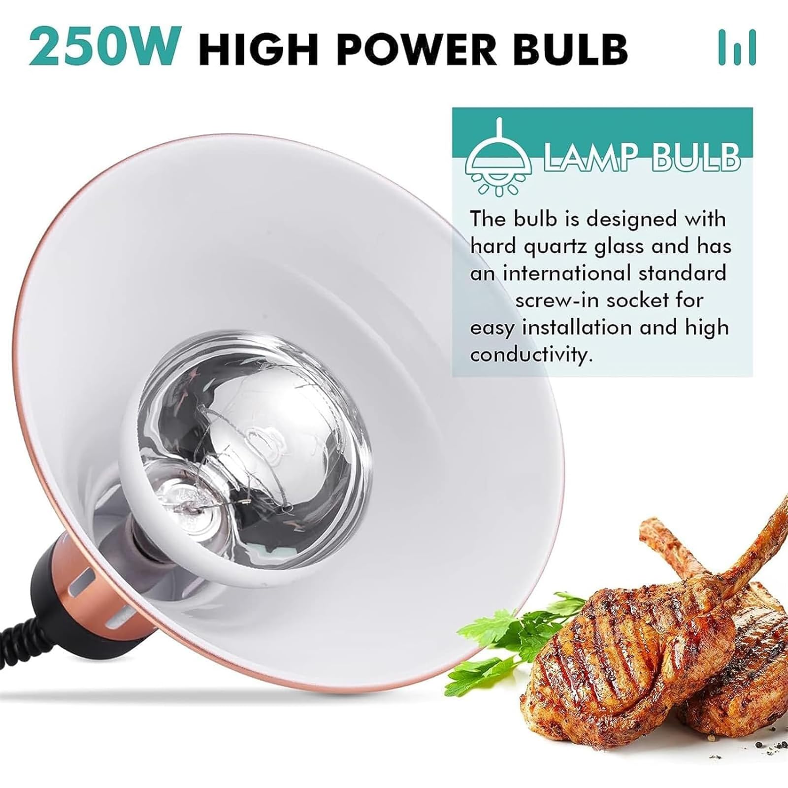 Lampa grzewcza do bufetu, wysuwany żyrandol podgrzewacz żywności, pojedyncza głowica wisząca lampa grzewcza do restauracji, kuchni, cateringu, na imprezę, regulowana wysokość