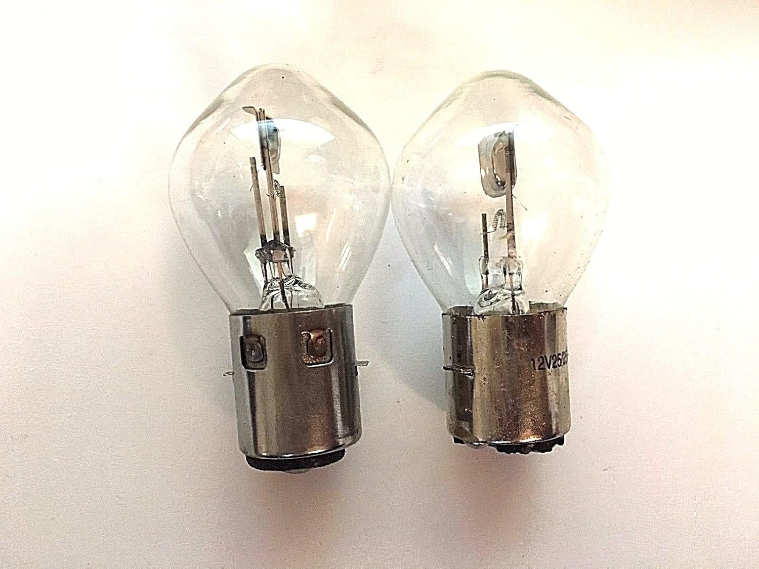 A Pair S1 12V 25W/25W Headlight Bulb Fits Atv Scooter Moped Gokart Motorcycle A Pair S1 12V 25W/25W Headlight Bulb Fits Atv Scooter Moped Gokart Motorcycle