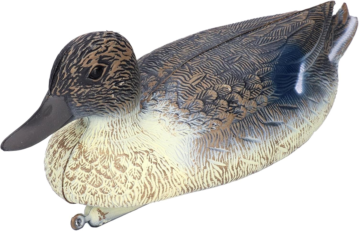 Duck Decoy for Hunting,Lifelike Plastic Ducks Decor,Floating Realistic Waterfowl Duck Hunting Decoy for Pond Outdoor Garden Backyard Lawn Decor(13.6 in,Female)