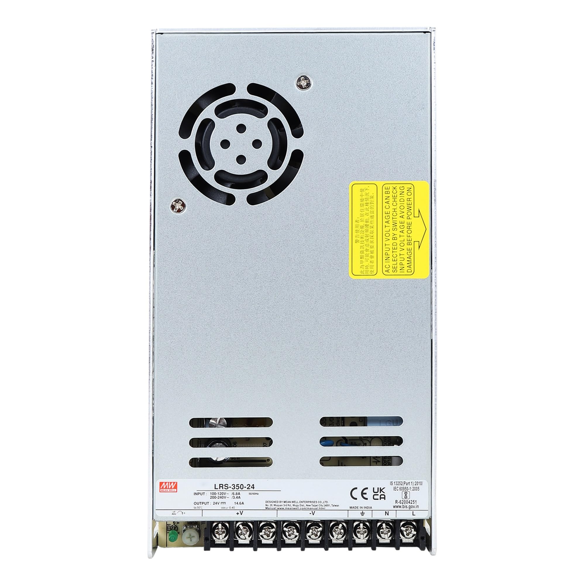 Authentic MeanWell Brand SMPS Model : LRS-350-24 Switching Power Supply with 24 VDC 15A 350W (B0D6LN4N85) Amazon Price History, Amazon Price Tracker