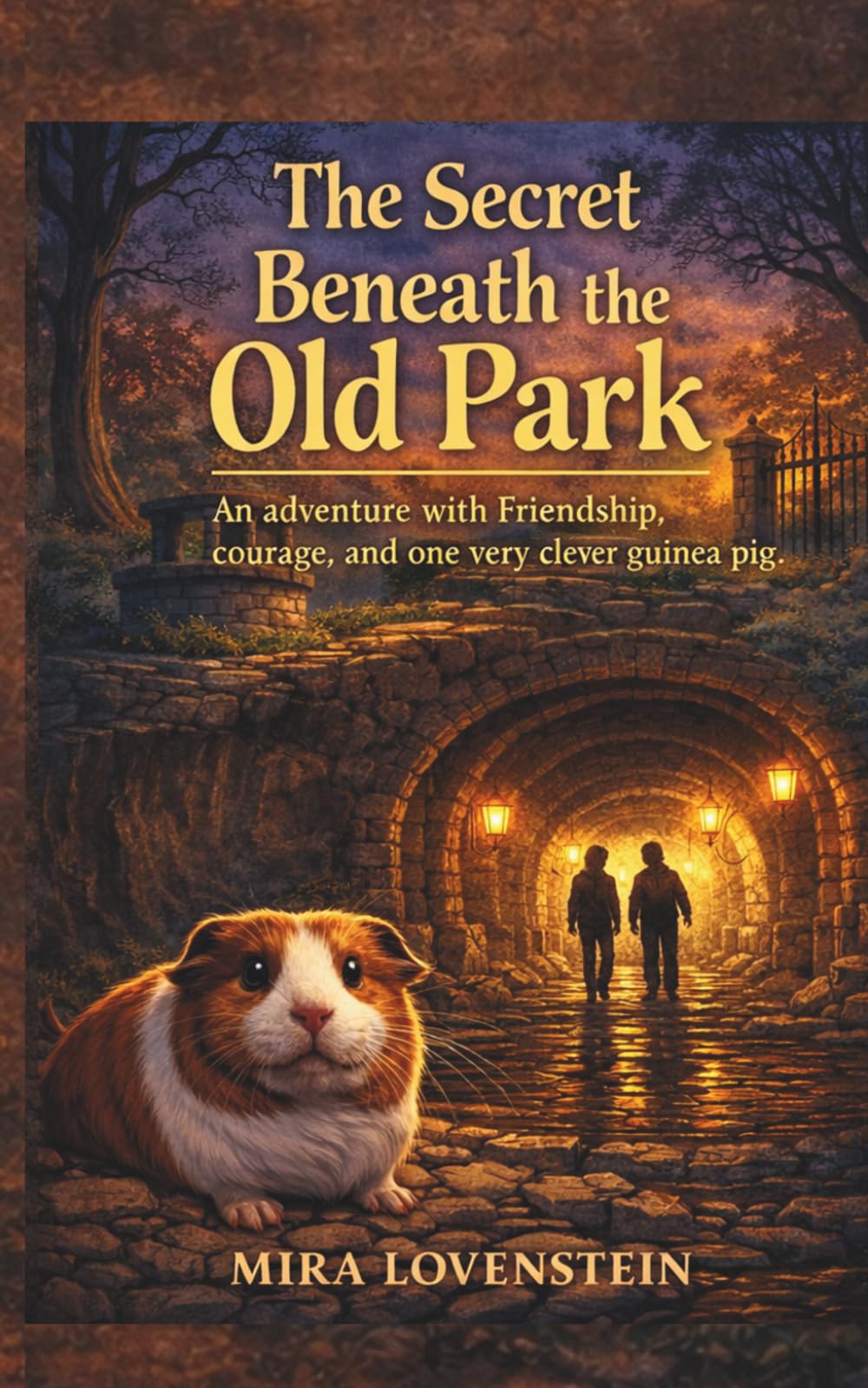 The Secret Beneath the Old Park: A Kids Adventure Puzzle Book with Riddles, Codes and Mystery