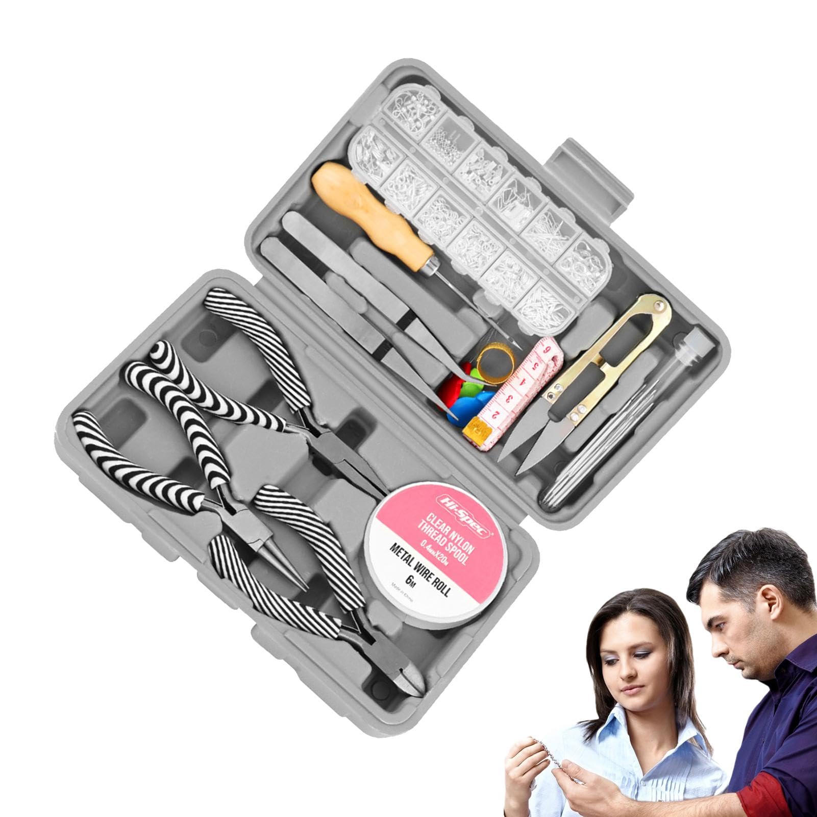 SPEEDWOX Mini Pinze A Becco Piatto 3 Pollici Micro Ago Tasca Pinze - Foto 8