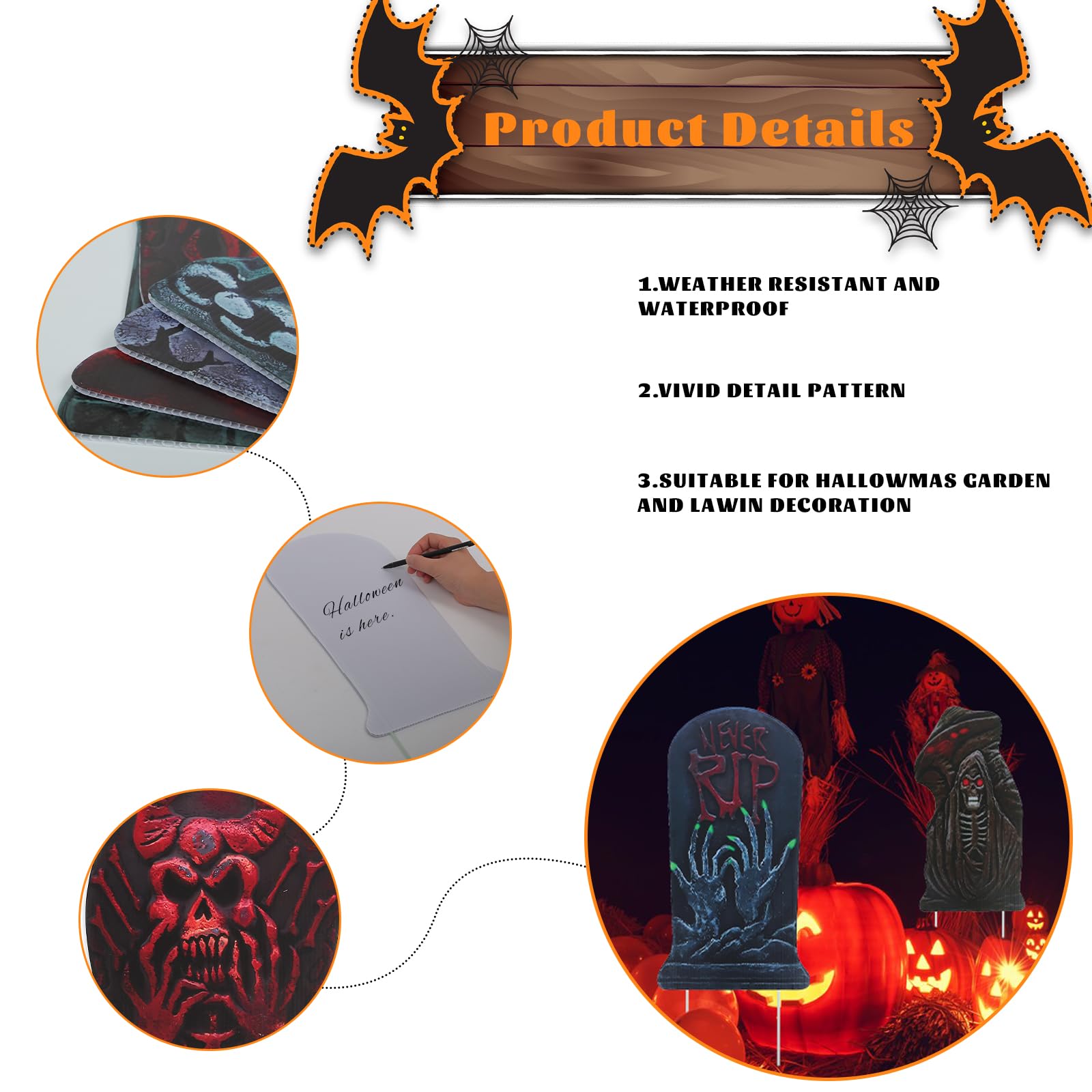 Decorazioni per Halloween (9 pezzi)