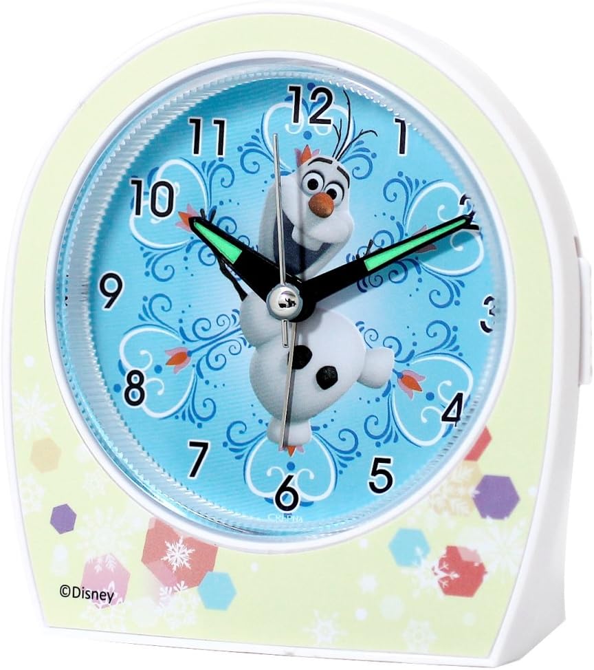 Alarm clock Frozen Olaf analog display beige DIA-5542-17OL