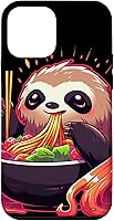 Vista 16 de Sloth Eating Ramen Japanese Noodles Soup Kawaii Case for iPhone 16