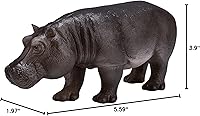Vista 5 de MOJO Hipopótamo (hembra) modelo animal figura de juguete