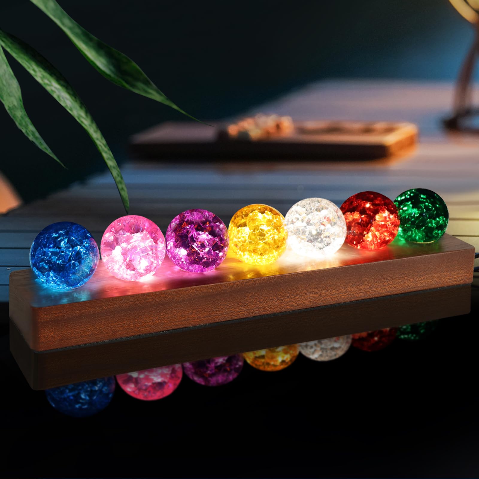 Amazon.com: LOSCHEN 7 Colors Ice Cracked Balls, Core Memories