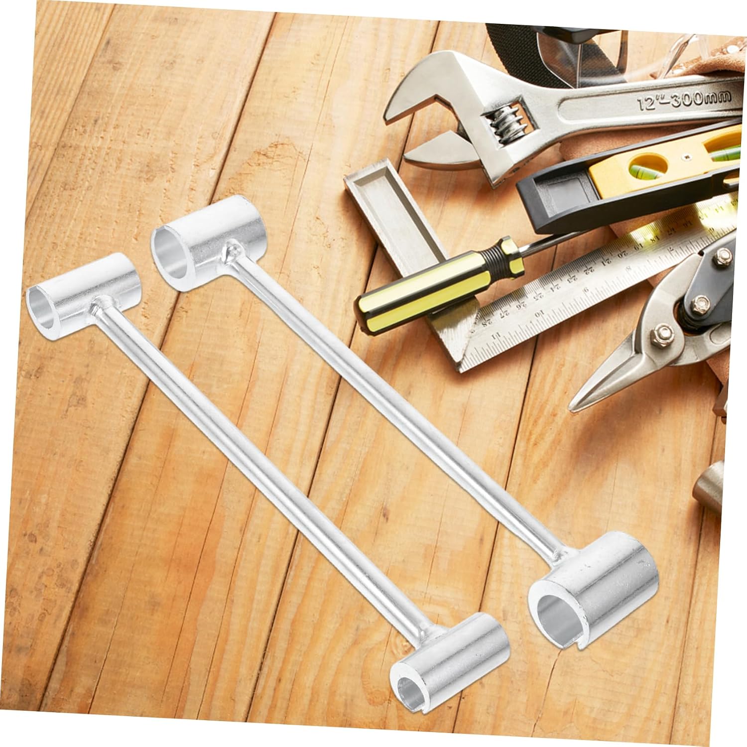 2pcs Stainless Steel Door Hinge Repair Tool Adjustable Alignment