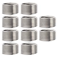 Vista 1 de Paquete de 10 helicoils, insertos de reparación de rosca de alambre de acero inoxidable surtido de insertos de rosca M16 X 1.5 X 1D herramienta