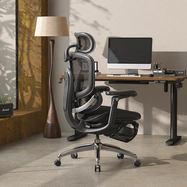 SIHOO SIHOO Doro C300 Pro V2 Ergonomic Office Chair with Footrest, Black