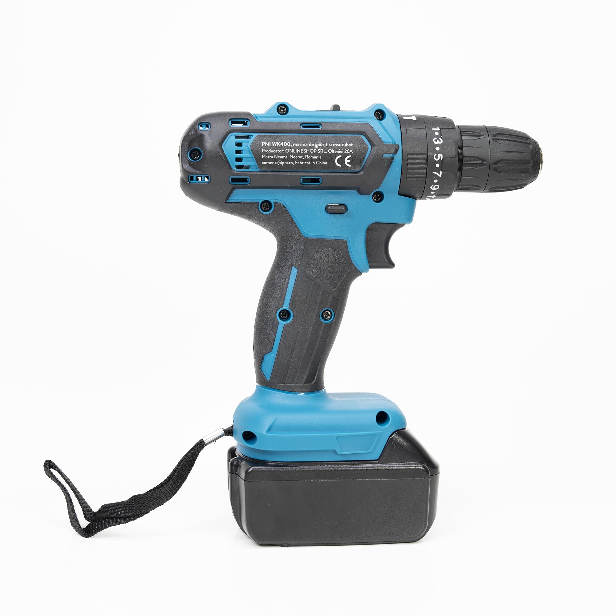 Juego de herramientas eléctricas PNI WK400 con baterías de 18V 5,0Ah, cargador incluido